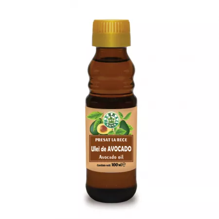 COSMETICE - Ulei de avocado presat la rece, 100 ml