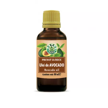 COSMETICE - Ulei de avocado presat la rece, 50 ml