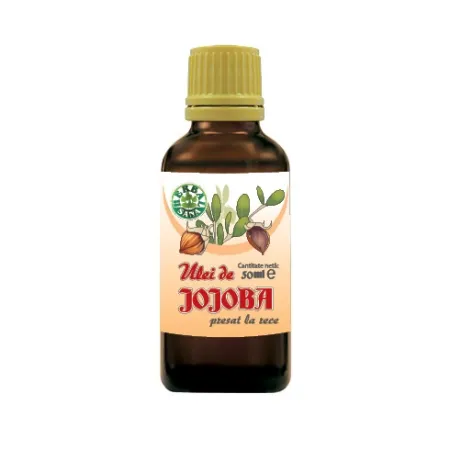 COSMETICE - Ulei de Jojoba presat la rece, 50 ml, Herbavit