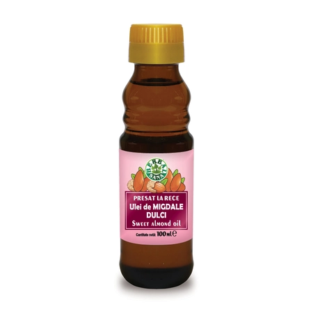 COSMETICE - Ulei de Migdale dulci presat la rece, 100 ml, Herbal Sana