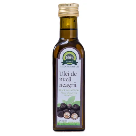 TINCTURI SI ULEIURI - Ulei de nuca neagra presat la rece pur nerafinat, 100 ml, Carmita Classic