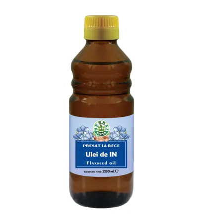 COSMETICE - Ulei din in presat la rece, 250 ml