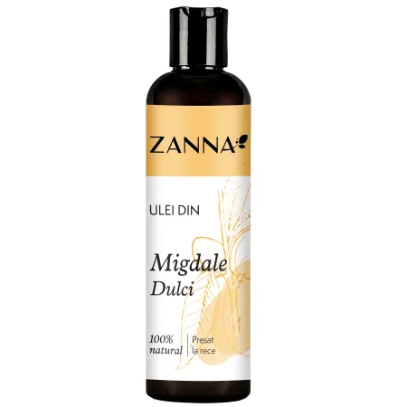 COSMETICE - Ulei din migdale dulci, 200 ml, Zanna