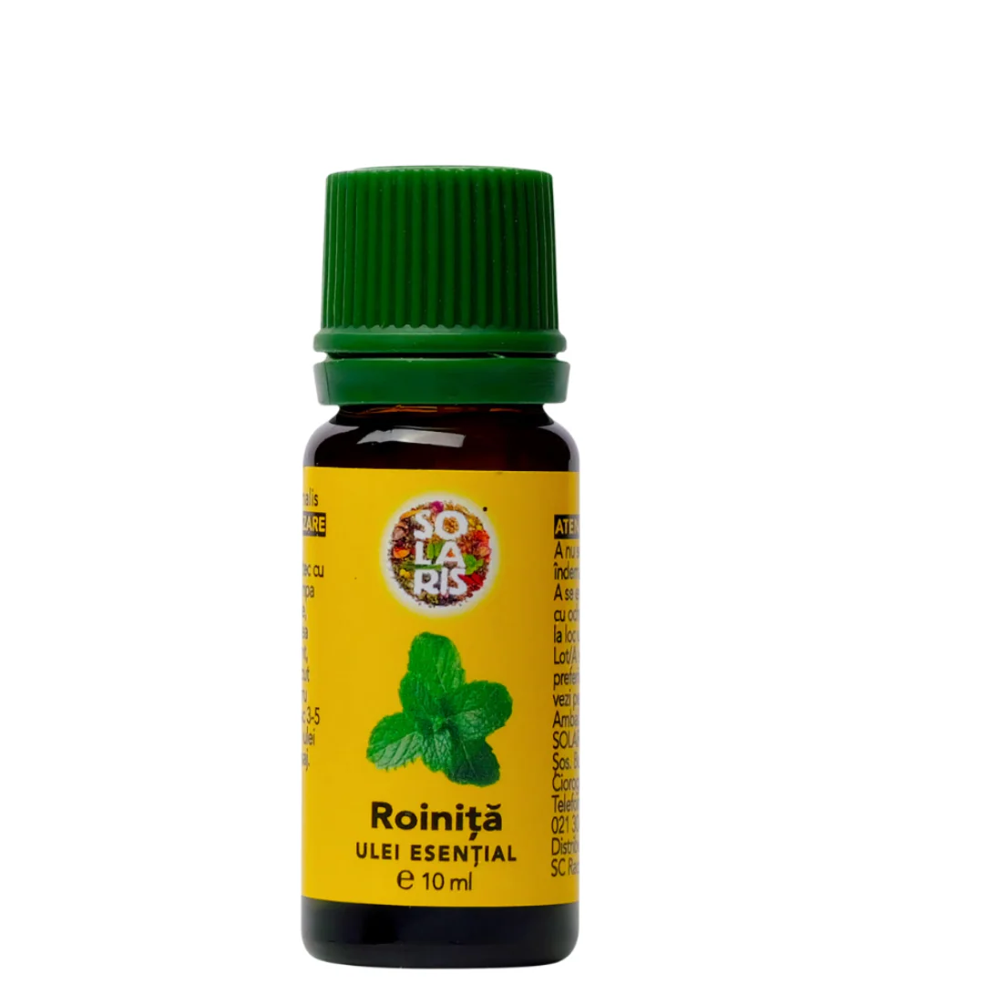 TINCTURI SI ULEIURI - Ulei esential de roinita, 10 ml, Solaris