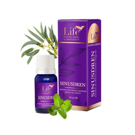 TINCTURI SI ULEIURI - Ulei Esential Sinusdren pentru Uz Intern 10 ml