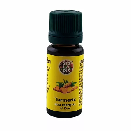 TINCTURI SI ULEIURI - Ulei esential Turmeric, 10 ml, Solaris