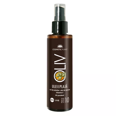 COSMETICE - Ulei plaja Oliv SPF 10 Sun, 150 ml, Cosmetic Plant