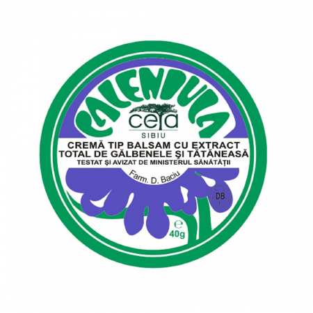 CREME SI UNGUENTE - Unguent cu extract total de galbenele si tataneasa, 40 g