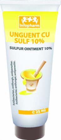 CREME SI UNGUENTE - Unguent cu sulf 10% 25ml