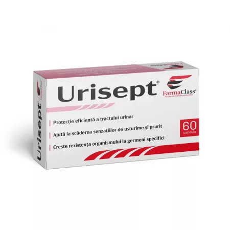 AFECTIUNI URINARE - Urisept, 60 capsule, FarmaClass
