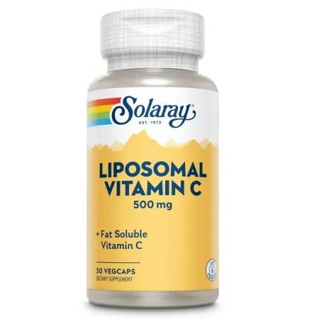 SUPLIMENTE ALIMENTARE - Vitamin C Liposomal 500 mg Solaray, 30 capsule, Secom