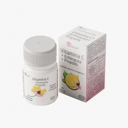 SUPLIMENTE ALIMENTARE - Vitamina C + Propolis + Echinacea