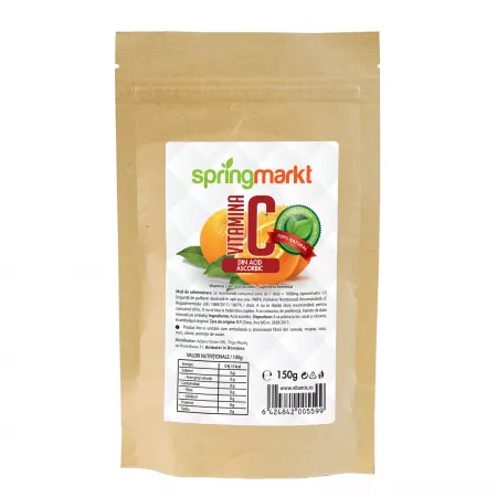 SUPLIMENTE ALIMENTARE - Vitamina C pulbere (acid ascorbic), 150 g