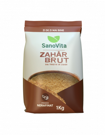 SUPLIMENTE ALIMENTARE - zahăr brut din trestie 1 kg
