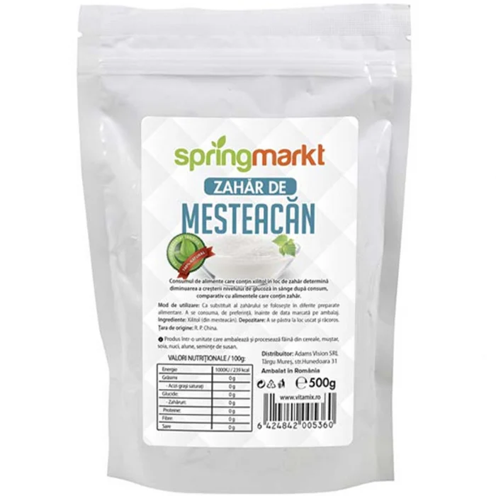 ALIMENTARE - ZAHAR DE MESTEACAN,500g.