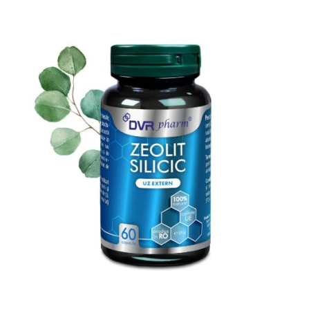 Vitamine si Minerale - Zeolit Silicic 60 capsule DVR Pharm