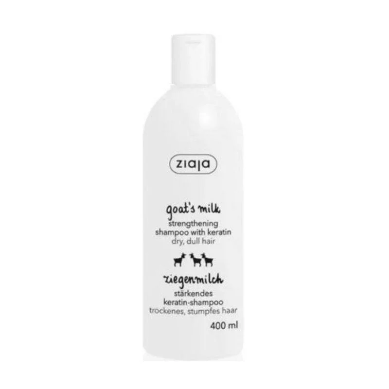 CREME SI UNGUENTE - ZIAJA Sampon cu proteine din lapte de capra cu keratina, 400ml