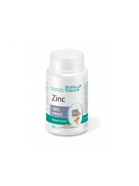 SUPLIMENTE ALIMENTARE - Zinc natural 30 capsule