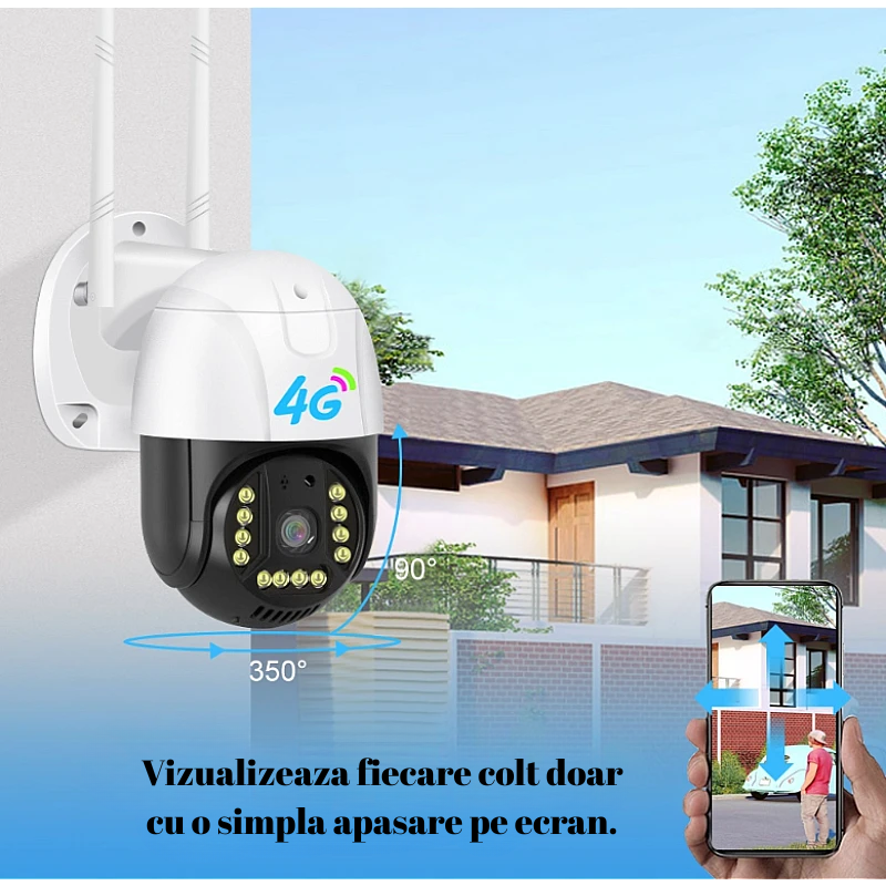 Camera supraveghere 4G Navoro V380 P12 3MP exterior [6]