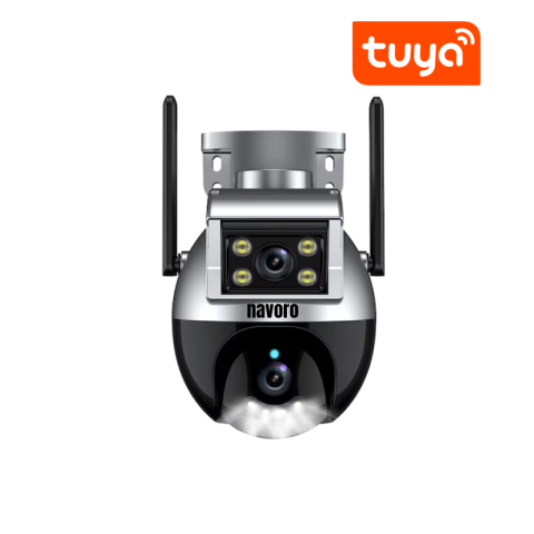 Camere Wi-Fi - Camera supraveghere WiFi Navoro Tuya S4 6MP exterior