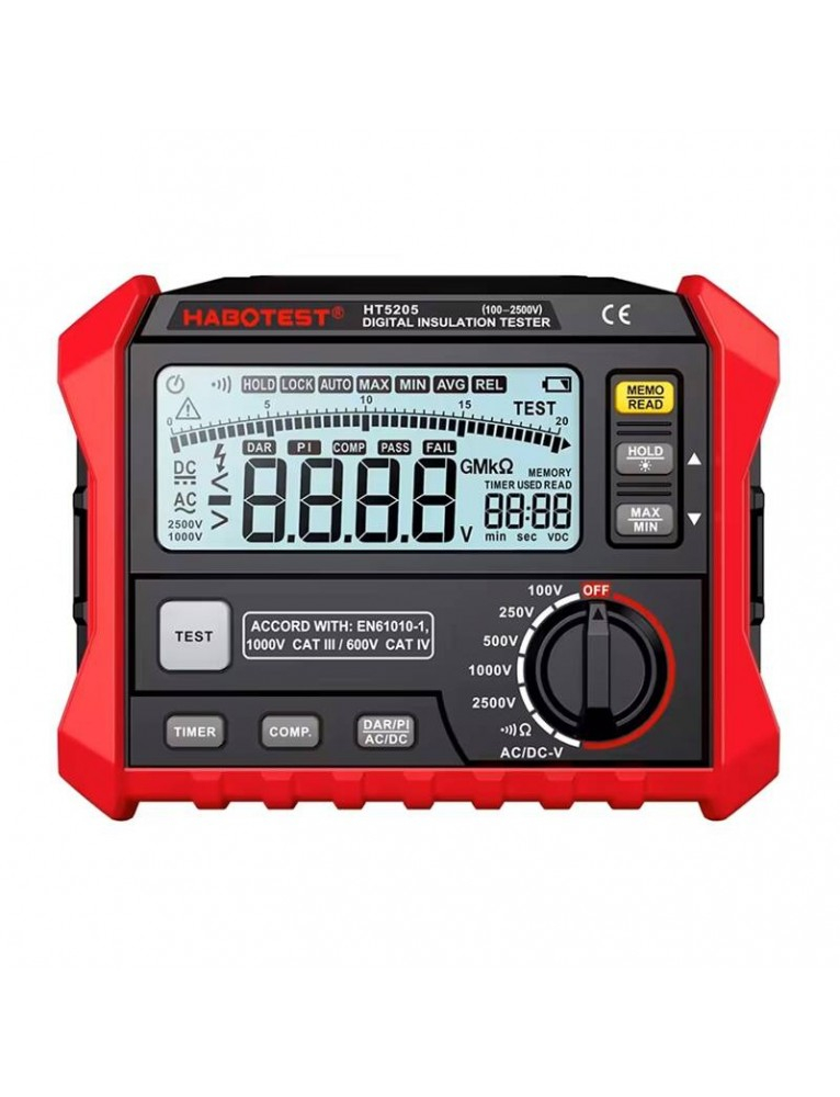 Habotest HT5205 tester digital de izolație [2]