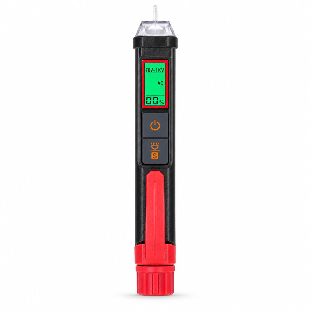 Detector de tensiune fără contact Habotest HT103, NCV, AC 12–1000V, LCD, IP66 [2]