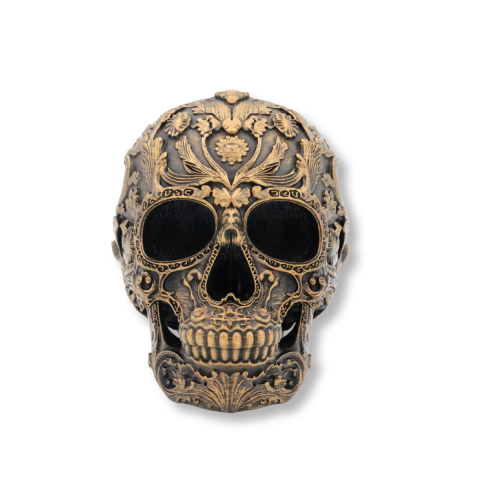 Decoratiuni pentru casa - Decorațiune craniu ornamental, printată 3D, 10 cm