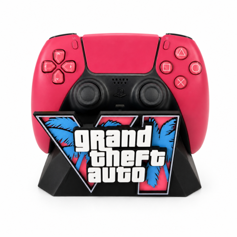Suport Controller pentru Playstation 5, Roz, GTA 6, Design Grand Theft Auto VI [1]