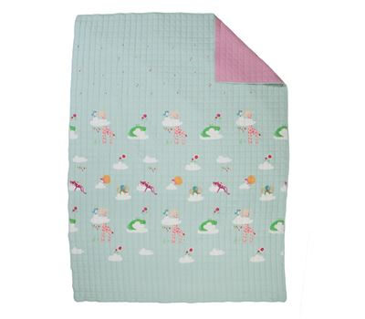 CUVERTURA  DE PAT JUNIOR SKY IS A ZOO 180X240 DIMENSIUNE SINGLE [3]