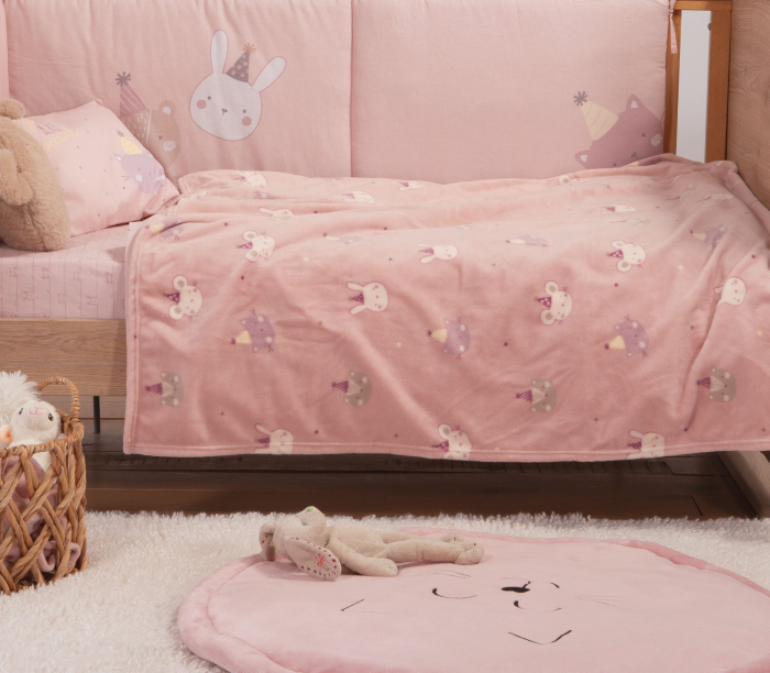 Patura pentru bebelusi din fleece, SPECIAL PARTY, 110X150 cm [2]