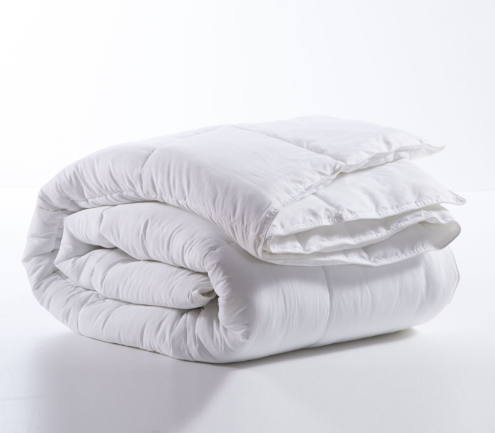 Pilotă queen size , dimensiune 240x220 cm, alb [2]