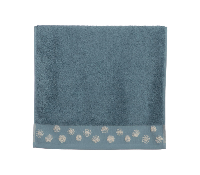 Prosop de mână cu bordură jacquard, din 100% bumbac și dimensiune 30x50 cm [2]