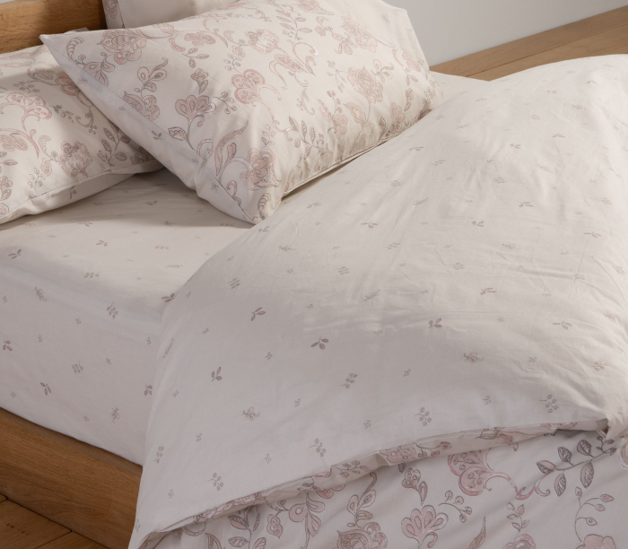 Set de cearșafuri de pat cu elastic CARENA queen size [2]