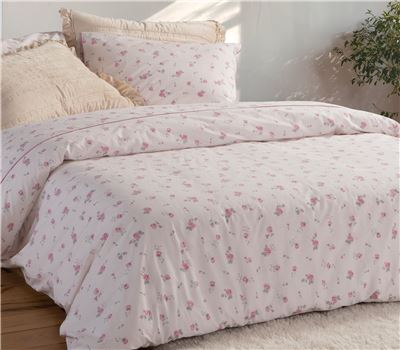 Set husă pilotă din percale de bumbac Loraley, dimensiune matrimonială, 240x230 cm [2]