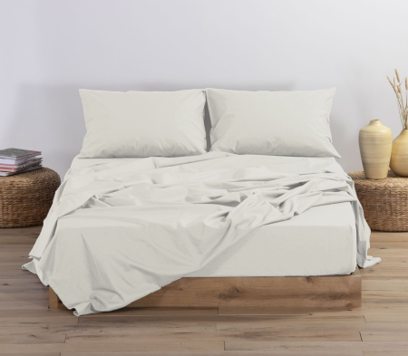 Husa saltea - Cearșaf cu elastic din bumbac Basic 120X200+30 cm