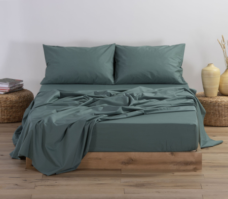 Husa saltea - Cearșaf cu elastic din bumbac Basic 140X200+30 cm