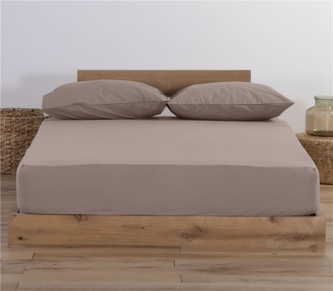 Jersey - Cearșaf cu elastic din bumbac Jersey, dimensiune king size, 180x200+35 cm