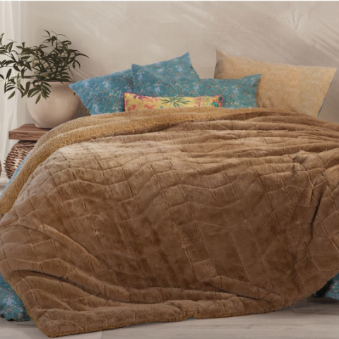 Cuvertură - CUVERTURA POLIESTER DISTRICT 240X220 CURRY