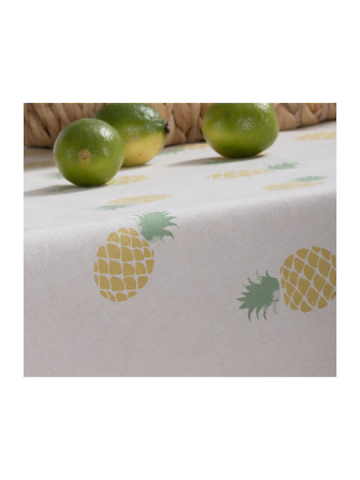 Față de masă in bumbac,antipete DELICIOUS Ecru/Lime [2]