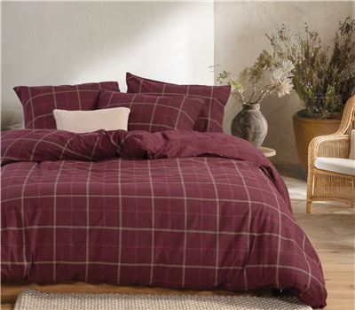 Lenjerie - Husă de pilotă din flanel, dimensiunea Queen, Naiberg, 240x230 cm