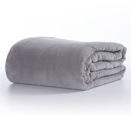 Cuvertură - PATURA  FLEECE POLIESTER COSY 220X240 DUSTY BLUE