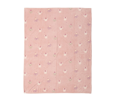 Patura bebelusi - Patura pentru bebelusi din fleece, SPECIAL PARTY, 110X150 cm