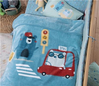 Patura - Patura pentru bebelusi  TRAFFIC 100X140 cm