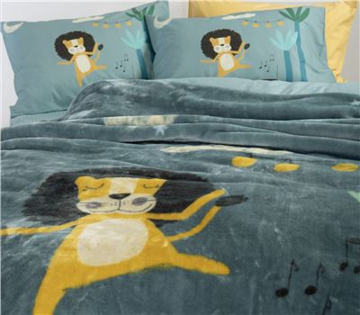 Patura - Pătură pentru copii, mărime individuală, Wild Dance, 160x220