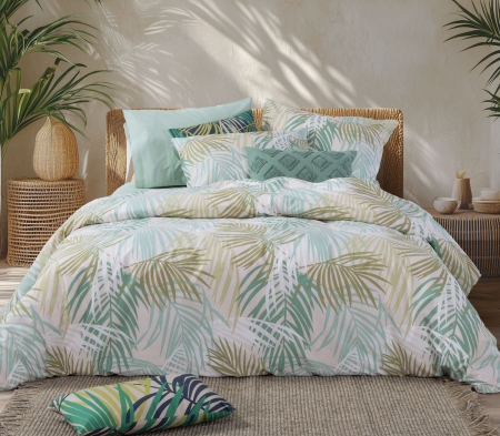 Lenjerie - Set cearsaf AMAZON queen size 240X270 cm + 2x fete de perna 52x72 cm