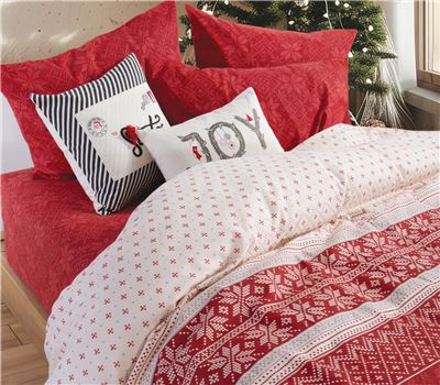 Craciun - Set cearsaf  HOLY JOLY 240X260 cm