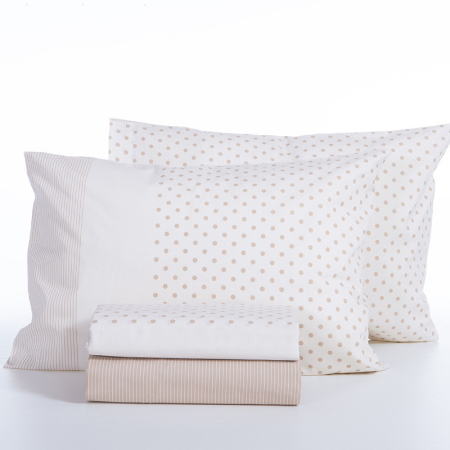 Lenjerie bumbac - Set cearșafuri queen size DONTER 240x270 cm