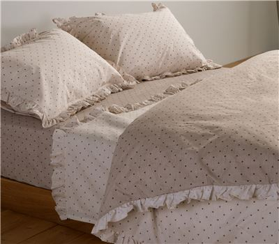 Set de husa de pilota din percale de bumbac PIOMBINO, Queen size, 240X230 cm [2]