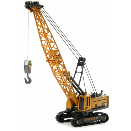 Jucarie macara, utilaj de constructii 31 cm inaltime – Brat si carlig reglabile, rotatie 360 grade, model super realist pentru copii pasionati de macarale si santiere [2]