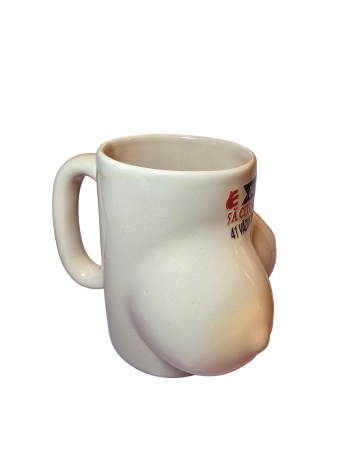 Halba de bere din ceramica 400 ml inscriptionata cu mesaj haios 3 D, surpriza, aniversare, zi de nastere, petrecere, Cana Amuzanta cu Design Traznit - Copie [3]